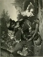 An illustration from Die Gallerien von München : eine Stahlstichsammlung der vorsüglichsten Gemälde der Königl. Pinakothek, der Herzogl. Leuchtenberg'schen und Schleissheimer Gallerien (1856)