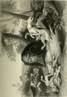 An illustration from Die Gallerien von München : eine Stahlstichsammlung der vorsüglichsten Gemälde der Königl. Pinakothek, der Herzogl. Leuchtenberg'schen und Schleissheimer Gallerien (1856)