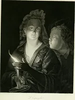 Picture 40 of 123 from Die Gallerien von München : eine Stahlstichsammlung der vorsüglichsten Gemälde der Königl. Pinakothek, der Herzogl. Leuchtenberg'schen und Schleissheimer Gallerien (1856), leaf 215
