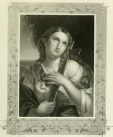 An illustration from Die Gallerien von München : eine Stahlstichsammlung der vorsüglichsten Gemälde der Königl. Pinakothek, der Herzogl. Leuchtenberg'schen und Schleissheimer Gallerien (1856)