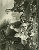 An illustration from Die Gallerien von München : eine Stahlstichsammlung der vorsüglichsten Gemälde der Königl. Pinakothek, der Herzogl. Leuchtenberg'schen und Schleissheimer Gallerien (1856)