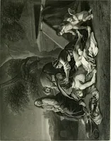 An illustration from Die Gallerien von München : eine Stahlstichsammlung der vorsüglichsten Gemälde der Königl. Pinakothek, der Herzogl. Leuchtenberg'schen und Schleissheimer Gallerien (1856)