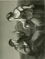 An illustration from Die Gallerien von München : eine Stahlstichsammlung der vorsüglichsten Gemälde der Königl. Pinakothek, der Herzogl. Leuchtenberg'schen und Schleissheimer Gallerien (1856)