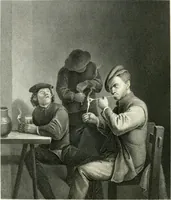 An illustration from Die Gallerien von München : eine Stahlstichsammlung der vorsüglichsten Gemälde der Königl. Pinakothek, der Herzogl. Leuchtenberg'schen und Schleissheimer Gallerien (1856)