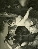 An illustration from Die Gallerien von München : eine Stahlstichsammlung der vorsüglichsten Gemälde der Königl. Pinakothek, der Herzogl. Leuchtenberg'schen und Schleissheimer Gallerien (1856)