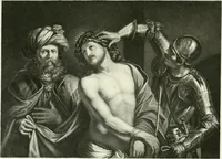 An illustration from Die Gallerien von München : eine Stahlstichsammlung der vorsüglichsten Gemälde der Königl. Pinakothek, der Herzogl. Leuchtenberg'schen und Schleissheimer Gallerien (1856)