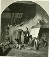 An illustration from Die Gallerien von München : eine Stahlstichsammlung der vorsüglichsten Gemälde der Königl. Pinakothek, der Herzogl. Leuchtenberg'schen und Schleissheimer Gallerien (1856)