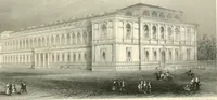 An illustration from Die Gallerien von München : eine Stahlstichsammlung der vorsüglichsten Gemälde der Königl. Pinakothek, der Herzogl. Leuchtenberg'schen und Schleissheimer Gallerien (1856)