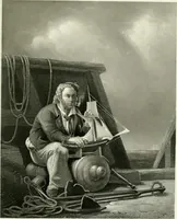 An illustration from Die Gallerien von München : eine Stahlstichsammlung der vorsüglichsten Gemälde der Königl. Pinakothek, der Herzogl. Leuchtenberg'schen und Schleissheimer Gallerien (1856)