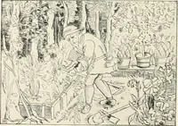 An illustration from Die Gartenkunst (1899)