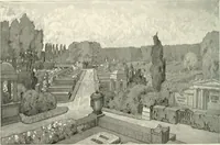 An illustration from Die Gartenkunst (1899)