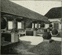 An illustration from Die Gartenkunst (1899)