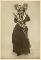 An illustration from The Diegueño ceremony of the death images (1919)