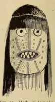 An illustration from The Diegueño ceremony of the death images (1919)