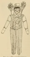 An illustration from The Diegueño ceremony of the death images (1919)