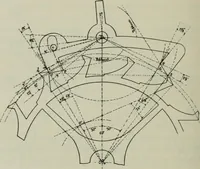 An illustration from Die Hemmungen der Uhren, ihre Entwicklung, Konstruktion, Reparatur und Behandlung vor der Reglage, nebst zugehörigen Tabellen zahlreichen Abbildungen und 6 Porträts. Allegemein verständlich für Uhrmacher, Ingenieure, Techniker u.s.w (1905)