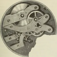 An illustration from Die Hemmungen der Uhren, ihre Entwicklung, Konstruktion, Reparatur und Behandlung vor der Reglage, nebst zugehörigen Tabellen zahlreichen Abbildungen und 6 Porträts. Allegemein verständlich für Uhrmacher, Ingenieure, Techniker u.s.w (1905)