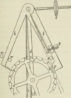 An illustration from Die Hemmungen der Uhren, ihre Entwicklung, Konstruktion, Reparatur und Behandlung vor der Reglage, nebst zugehörigen Tabellen zahlreichen Abbildungen und 6 Porträts. Allegemein verständlich für Uhrmacher, Ingenieure, Techniker u.s.w (1905)