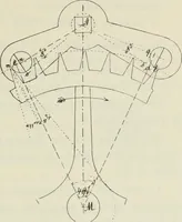 An illustration from Die Hemmungen der Uhren, ihre Entwicklung, Konstruktion, Reparatur und Behandlung vor der Reglage, nebst zugehörigen Tabellen zahlreichen Abbildungen und 6 Porträts. Allegemein verständlich für Uhrmacher, Ingenieure, Techniker u.s.w (1905)