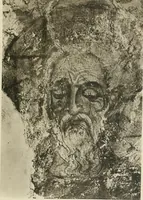 An illustration from Die hochromanische Wandmalerei in Regensburg (1920)