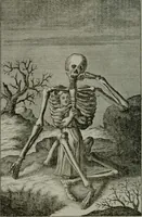 An illustration from Die ihren Gott liebende Seele, vorgestellt in den Sinnbildern des Hermanni Hugonis über seine Pia desideria, und des Ottonis Vaenii, über die Liebe Gottes, mit neuen Kupffern und Versen, welche zielen auf das innere Christenthum, aus dem Frantzösischen ins Teutsche übersetzt (1743)