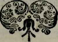 An illustration from Die ihren Gott liebende Seele, vorgestellt in den Sinnbildern des Hermanni Hugonis über seine Pia desideria, und des Ottonis Vaenii, über die Liebe Gottes, mit neuen Kupffern und Versen, welche zielen auf das innere Christenthum, aus dem Frantzösischen ins Teutsche übersetzt (1743)