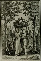 An illustration from Die ihren Gott liebende Seele, vorgestellt in den Sinnbildern des Hermanni Hugonis über seine Pia desideria, und des Ottonis Vaenii, über die Liebe Gottes, mit neuen Kupffern und Versen, welche zielen auf das innere Christenthum, aus dem Frantzösischen ins Teutsche übersetzt (1743)