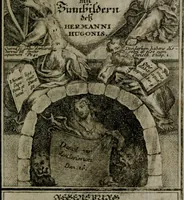 An illustration from Die ihren Gott liebende Seele, vorgestellt in den Sinnbildern des Hermanni Hugonis über seine Pia desideria, und des Ottonis Vaenii, über die Liebe Gottes, mit neuen Kupffern und Versen, welche zielen auf das innere Christenthum, aus dem Frantzösischen ins Teutsche übersetzt (1743)