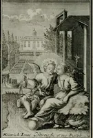 An illustration from Die ihren Gott liebende Seele, vorgestellt in den Sinnbildern des Hermanni Hugonis über seine Pia desideria, und des Ottonis Vaenii, über die Liebe Gottes, mit neuen Kupffern und Versen, welche zielen auf das innere Christenthum, aus dem Frantzösischen ins Teutsche übersetzt (1743)