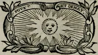 An illustration from Die ihren Gott liebende Seele, vorgestellt in den Sinnbildern des Hermanni Hugonis über seine Pia desideria, und des Ottonis Vaenii, über die Liebe Gottes, mit neuen Kupffern und Versen, welche zielen auf das innere Christenthum, aus dem Frantzösischen ins Teutsche übersetzt (1743)