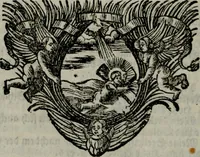 An illustration from Die ihren Gott liebende Seele, vorgestellt in den Sinnbildern des Hermanni Hugonis über seine Pia desideria, und des Ottonis Vaenii, über die Liebe Gottes, mit neuen Kupffern und Versen, welche zielen auf das innere Christenthum, aus dem Frantzösischen ins Teutsche übersetzt (1743)