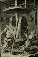 An illustration from Die ihren Gott liebende Seele, vorgestellt in den Sinnbildern des Hermanni Hugonis über seine Pia desideria, und des Ottonis Vaenii, über die Liebe Gottes, mit neuen Kupffern und Versen, welche zielen auf das innere Christenthum, aus dem Frantzösischen ins Teutsche übersetzt (1743)