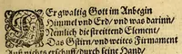 An illustration from Die Jahr Blum : welch da begreifft v[n]d in sich helt fast alle Iahren dieser Welt. Namhafft Persone[n], Stedt vnd Lant hieraus dir werden mit bekant. In guter Ordnung (auch mit Fleis gantz kurtz gefast, und Reime[n] weis vil mercklich Thaten vnd Geschicht (1595)