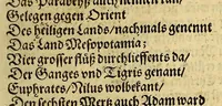 An illustration from Die Jahr Blum : welch da begreifft v[n]d in sich helt fast alle Iahren dieser Welt. Namhafft Persone[n], Stedt vnd Lant hieraus dir werden mit bekant. In guter Ordnung (auch mit Fleis gantz kurtz gefast, und Reime[n] weis vil mercklich Thaten vnd Geschicht (1595)