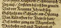 Picture 8 of 18 from Die Jahr Blum : welch da begreifft v[n]d in sich helt fast alle Iahren dieser Welt. Namhafft Persone[n], Stedt vnd Lant hieraus dir werden mit bekant. In guter Ordnung (auch mit Fleis gantz kurtz gefast, und Reime[n] weis vil mercklich Thaten vnd Geschicht (1595), leaf 52