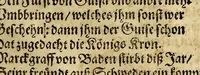 An illustration from Die Jahr Blum : welch da begreifft v[n]d in sich helt fast alle Iahren dieser Welt. Namhafft Persone[n], Stedt vnd Lant hieraus dir werden mit bekant. In guter Ordnung (auch mit Fleis gantz kurtz gefast, und Reime[n] weis vil mercklich Thaten vnd Geschicht (1595)