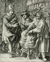 An illustration from Die Karikatur und Satire in der Medizin : mediko-kunsthistorische Studie (1921)