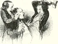 An illustration from Die Karikatur und Satire in der Medizin : mediko-kunsthistorische Studie (1921)