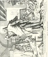 An illustration from Die Karikatur und Satire in der Medizin : mediko-kunsthistorische Studie (1921)