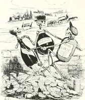 An illustration from Die Karikatur und Satire in der Medizin : mediko-kunsthistorische Studie (1921)