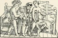 An illustration from Die Karikatur und Satire in der Medizin : mediko-kunsthistorische Studie (1921)