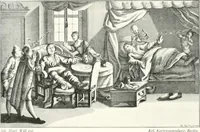 An illustration from Die Karikatur und Satire in der Medizin : mediko-kunsthistorische Studie (1921)