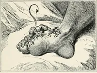 An illustration from Die Karikatur und Satire in der Medizin : mediko-kunsthistorische Studie (1921)