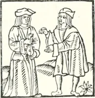 An illustration from Die Karikatur und Satire in der Medizin : mediko-kunsthistorische Studie (1921)