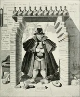 An illustration from Die Karikatur und Satire in der Medizin : mediko-kunsthistorische Studie (1921)