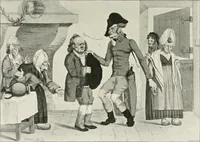 An illustration from Die Karikatur und Satire in der Medizin : mediko-kunsthistorische Studie (1921)