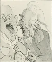 An illustration from Die Karikatur und Satire in der Medizin : mediko-kunsthistorische Studie (1921)