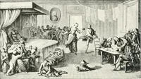 An illustration from Die Karikatur und Satire in der Medizin : mediko-kunsthistorische Studie (1921)