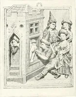 An illustration from Die Karikatur und Satire in der Medizin : mediko-kunsthistorische Studie (1921)