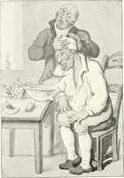 An illustration from Die Karikatur und Satire in der Medizin : mediko-kunsthistorische Studie (1921)